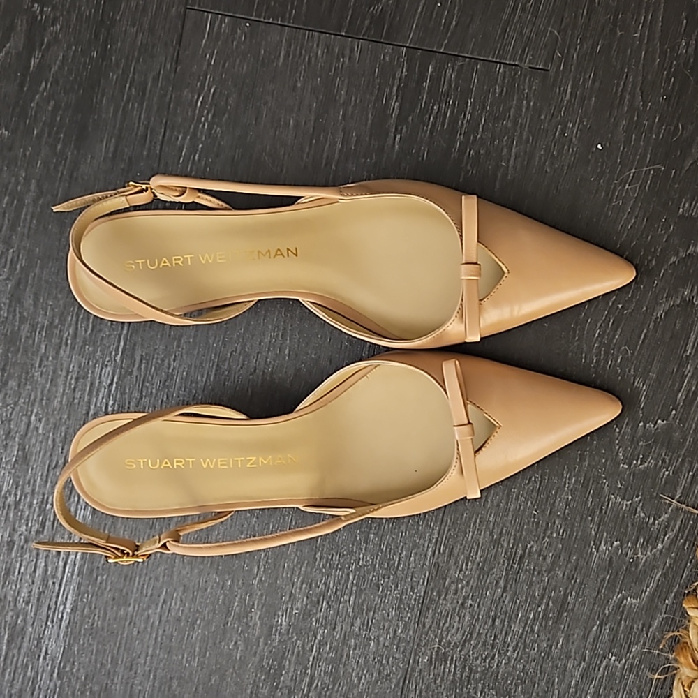 Stuart Weitzman Tully 50 Slingback 5.5 Wide